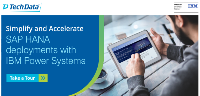 Tech_Data_India's tweet image. Tech Data enables shows you how IBM Power System infrastructure can simplify and accelerate SAP HANA deployment. 
Find out: ms.spr.ly/6011pS60N
#TechDataIndia  #IBM #EngagewithTechData
