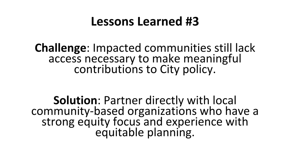 Next up are some of the folks from the community who have been in the mix on these issues for a long time. Joe Donlin from  @SAJE_ShiftPower says to the city in brief: THE HARM IS IMMENSE. COMMIT TO FIXNG IT. Other points made: