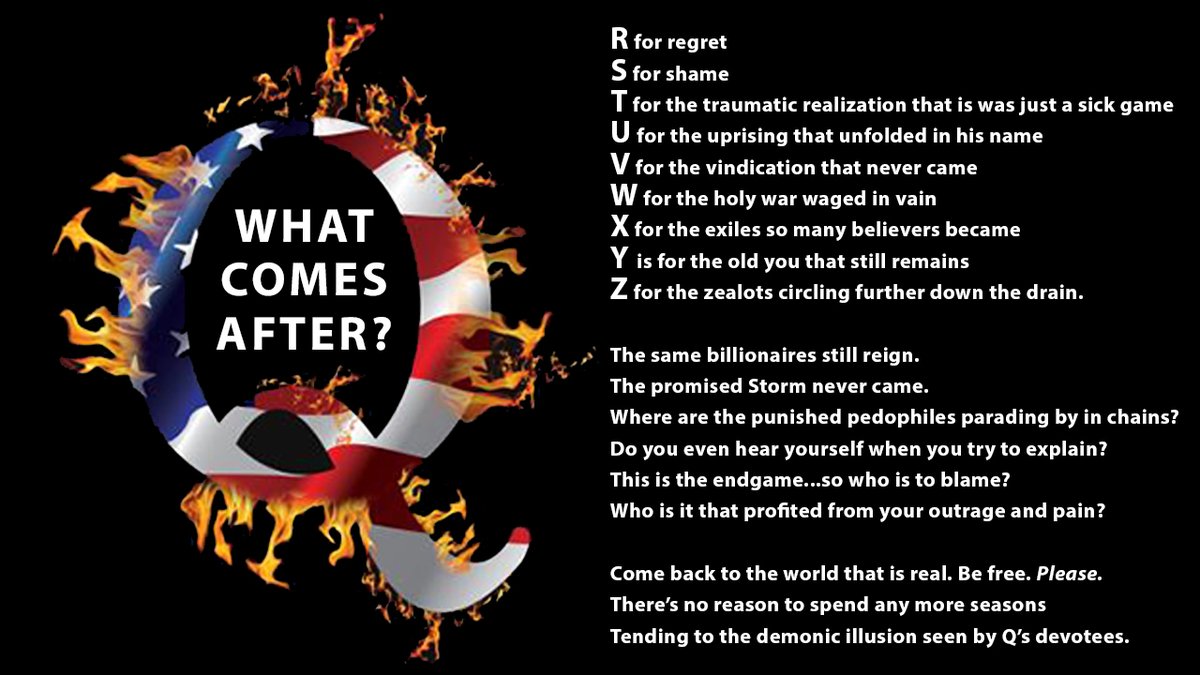 DhakFu's tweet image. #qanon No one can stop what's coming? 
No. Everyone can see what's crumbling.