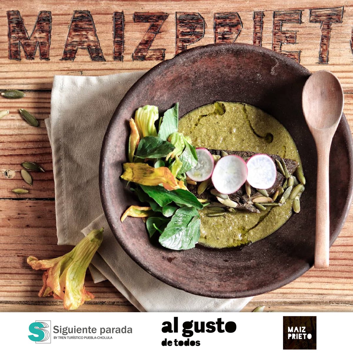 #AlGustoDeTodos | “Maíz prieto” forma parte de los emprendimientos del Chef Pedro Pablo Pérez, conoce más sobre ellos en la edición de este mes. 📲 bit.ly/3hCYi51