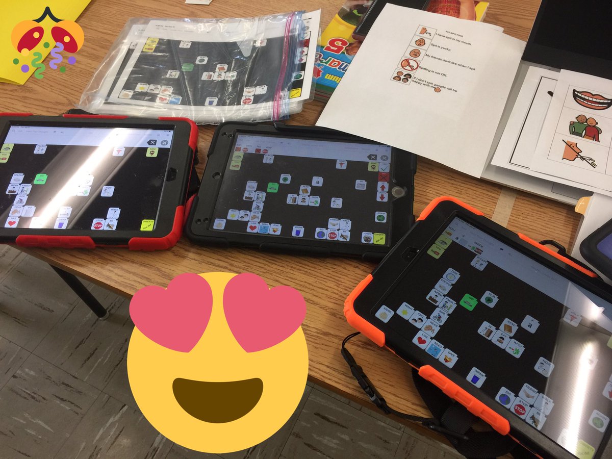 NS_SLP_MOM's tweet photo. How many SpeakForYourself AAC Communication apps can this SLP use at a time ?!?! This many 😄! Loving all this aided communication @CJHS_HRSB #EveryoneHasAVoice #EveryoneDeserves2bHeard #hardworkpaysoff #HappySLP @HRCE_StudentSer @HRCE_NS @AssistTechHRCE @CJHS_HRSB https://t.co/r7EB5UVb9s