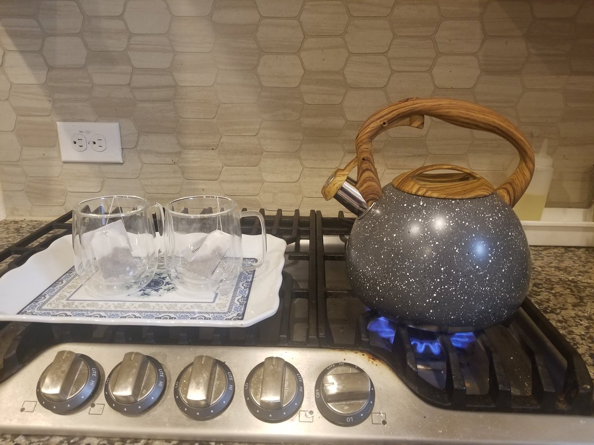 So. Tea. Yeah trying #blacktea for health and for cutting down on dairy + sugar. First step get yourself a tea kettle you'll love. Mine is below 👇. Whistling tea kettle,  a delight!

belanko.com/collections/te…

#teakettle #belanko #sponsored