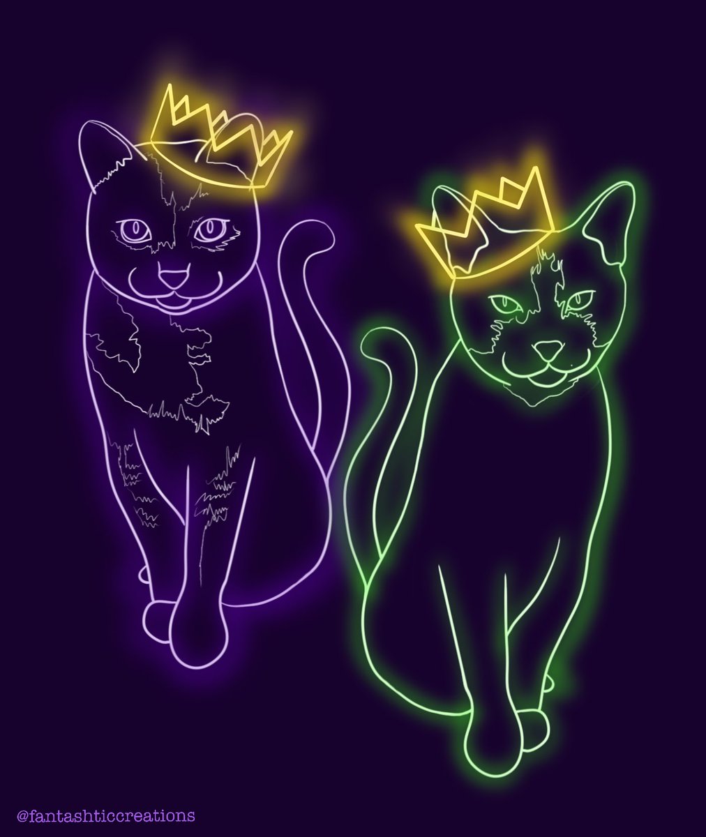 FireAsh55's tweet photo. My little troublemakers 💜💚
Drawn for the third week of @fallenalpha01 and I’s #artchallenge https://t.co/2MBw2yMc4k