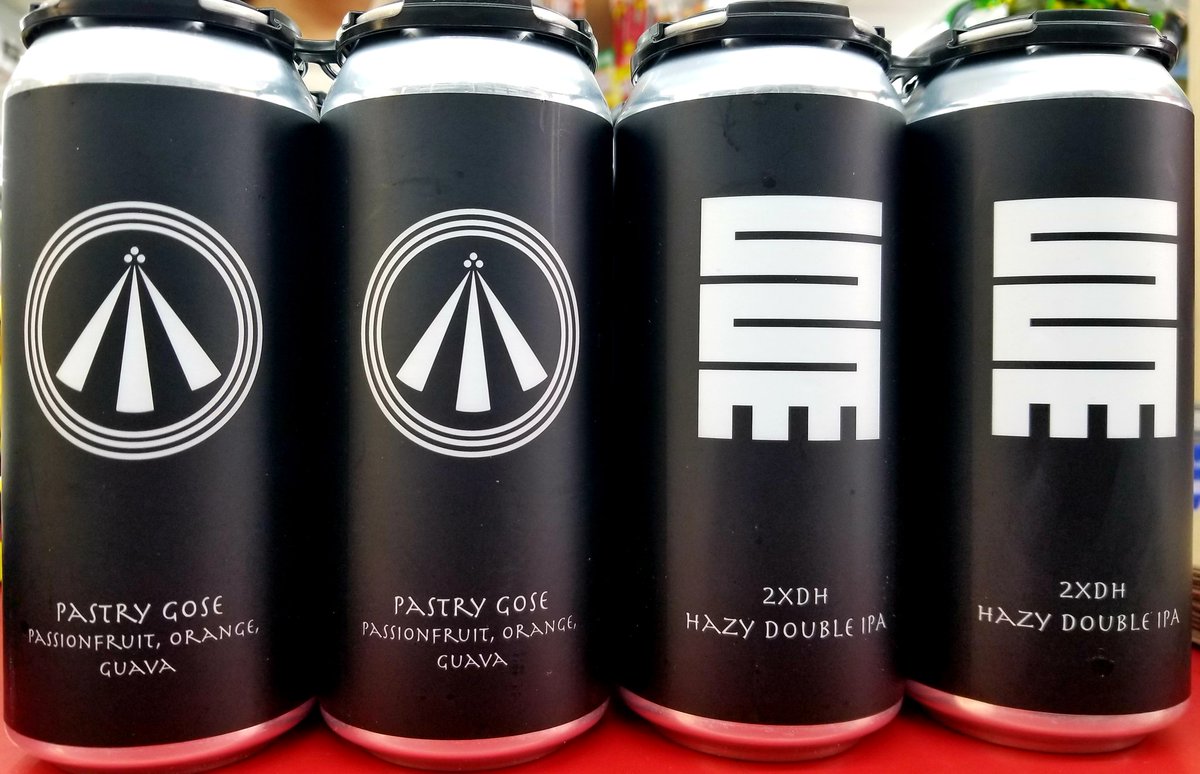 E1Grocery's tweet photo. New from @3NationsBrewing Symbol Brewing Pastry Gose and 2XDH is now available at E1G. @CraftBeerATX @austinbrewtours https://t.co/dcW7YkQXY3