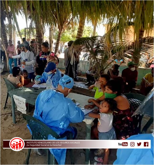 Admivssmcbo's tweet photo. #TBT | El pasado sábado, 16 de enero, realizamos jornada médico asistencial, vacunación y entrega de medicamentos en la península de San Carlos, municipio Almirante Padilla, en equipo con @IVSSCENTRONORTE y CDI San Jacinto. #IVSS #VenezuelaUnidaYEnPaz @MagaGutierrezV @ivssoficial https://t.co/Ew5ynPbpT1