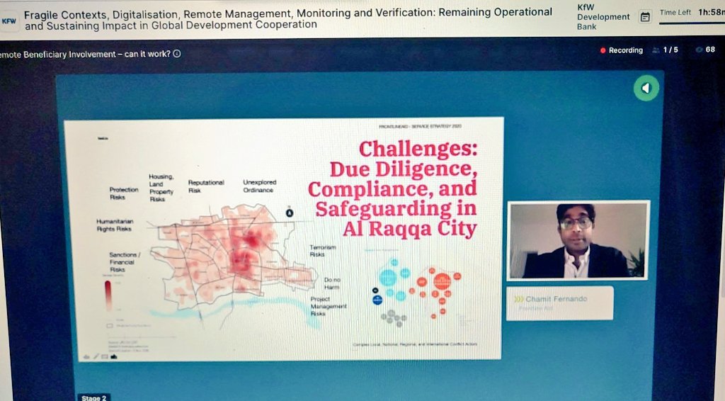 missalesssia's tweet photo. Very informative #conference on #digitalisation for #RemoteManagement in #development coop. @FrontlineAid shared their work on #HowTo involve #aid beneficiaries in #Syria process! #vRMMV21 👏👏👏 https://t.co/xQ7xB55gYY