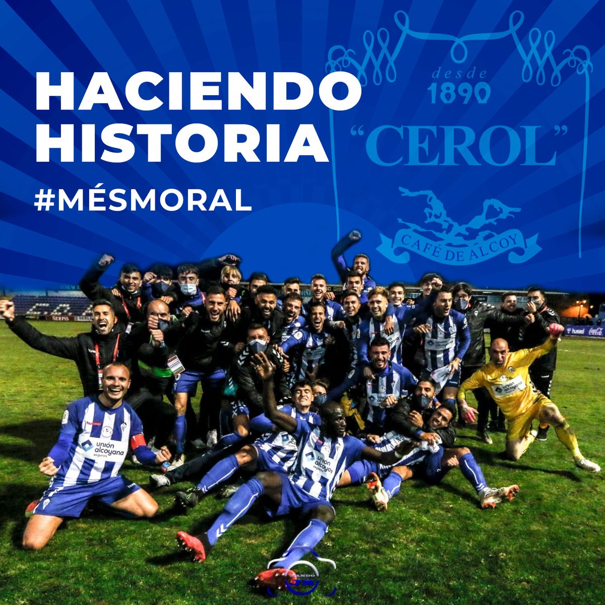 ⚽ ¡DE-POR-TI-VO! ⚽

Enhorabuena por el triunfo <a href="/CD_Alcoyano/">CD Alcoyano SAD</a> 
✨ Increíble lo que nos hicisteis sentir anoche 2⃣-1⃣

#MésMoral #copadelrey