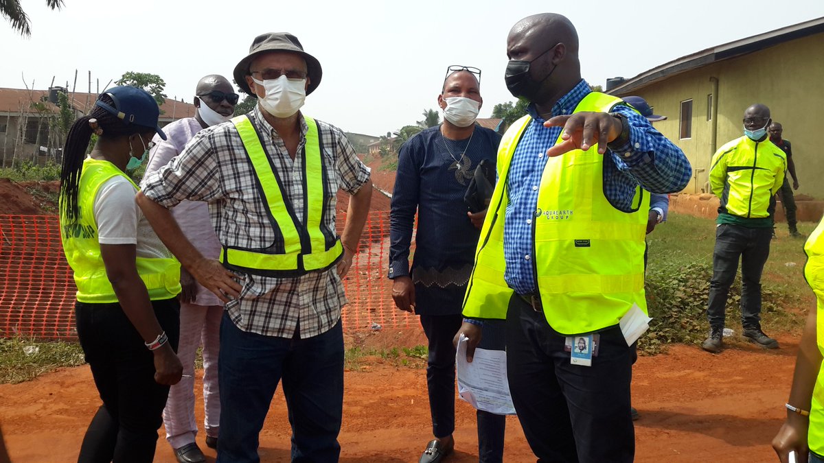 EdoNewmap's tweet photo. Photo moments from the Environmental and Social Management Plan (ESMP) compliance audit of Edo State Nigeria Erosion and Watershed Management Project (NEWMAP) sites of Ekehuan and Urora. https://t.co/OwG2CdLs21