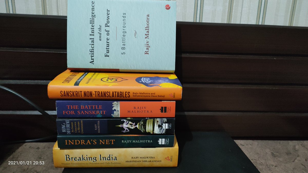 Satender_JKAS's tweet photo. Excited to receive my copy today ! #Artificalintelligence and Future Of Power #5Battlegrounds. @RajivMessage @InfinityMessage @Swamy39.#IK2.0 https://t.co/NYZLP5R6OC
