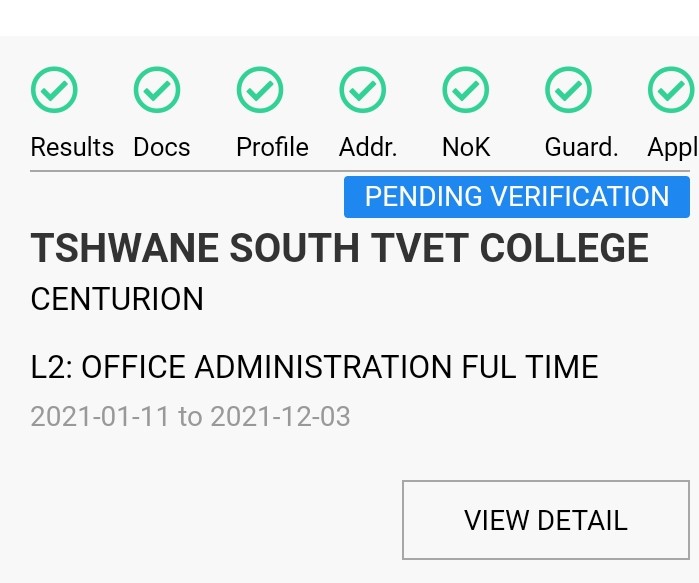 Ktservices_1's tweet photo. Lets apply for you at Tshwane south tvet college today...SPACE LIMITED 
✅✅✅✅SUCCESSFUL APPLICATIONS https://t.co/I5ZQiHDZzQ