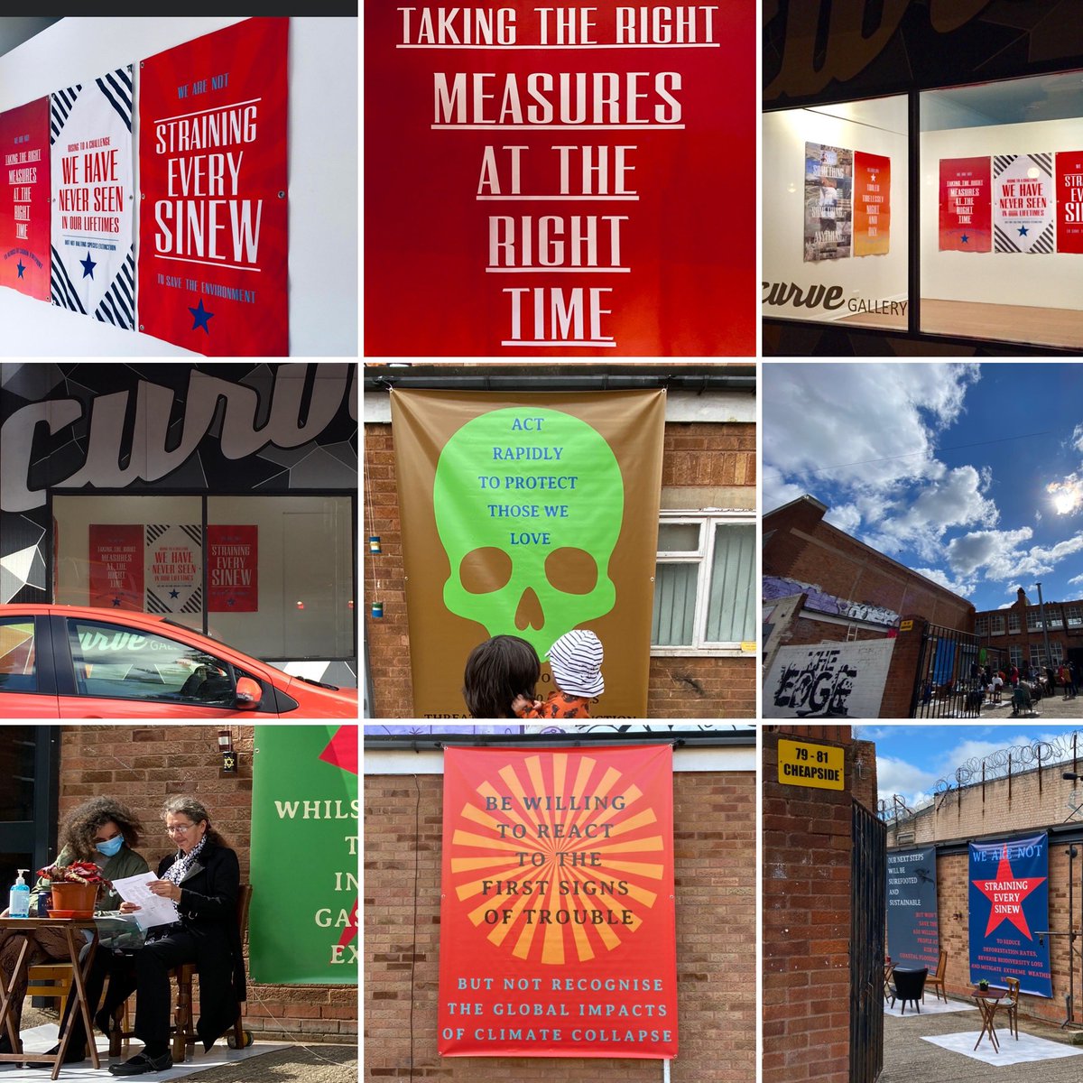 robynwoolston's tweet photo. I’ve made 2 sets of #protestbanner #artworks about this dear @matthaig1 @robinince @JuliaBradbury ... quoting directly from governmental briefing but totally missing the #ClimateCrisis point //// @friction_arts @Revkin @moirajeffrey @sca_net #ClimateAction #ClimateEmergency https://t.co/uFNvPO4C6Q