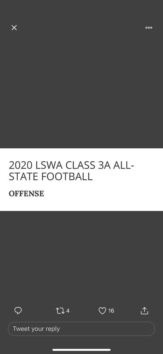 geaux_ron's tweet photo. Blessed to say I made all-state🤟🏽 https://t.co/uLqq8vpz4C