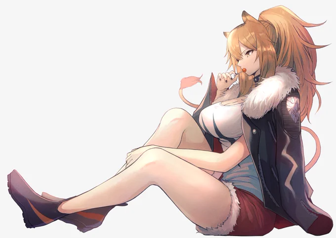 お座りシージ
#アークナイツ  #明日方舟   #ArknightsFanArt 