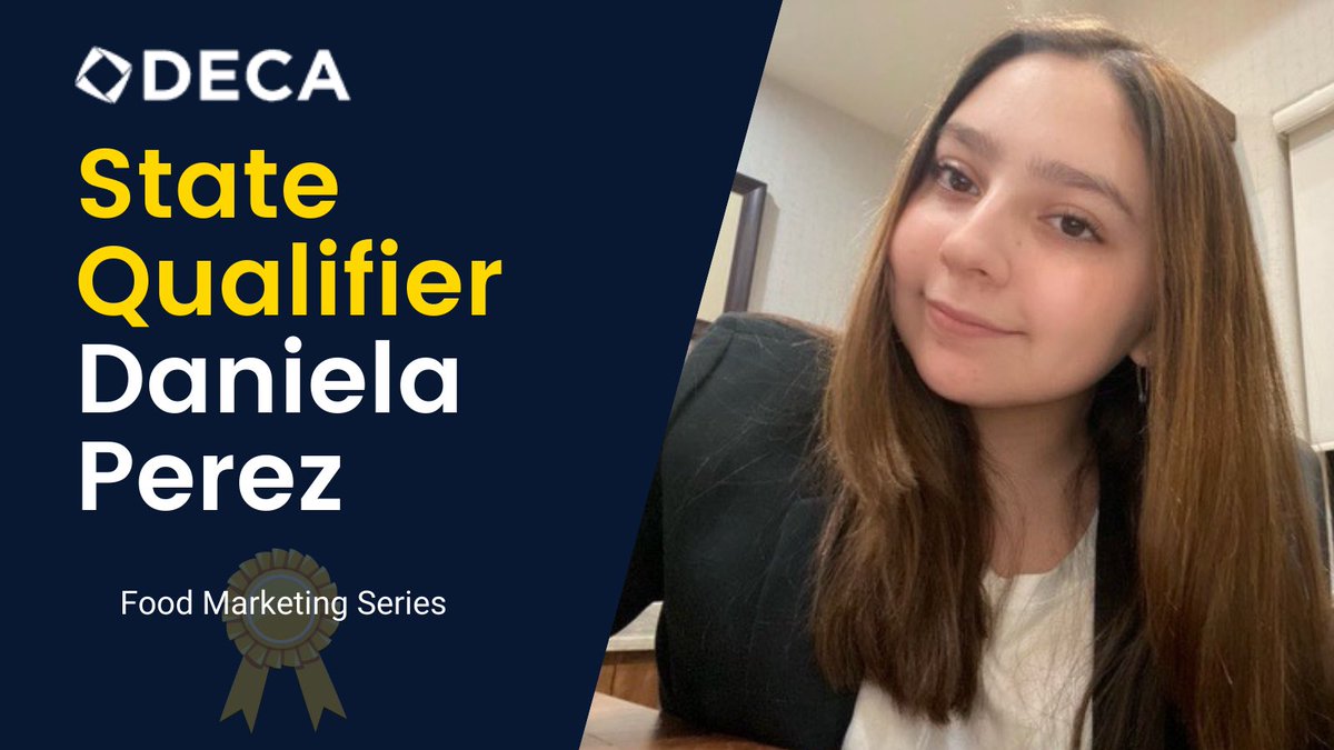 Daniela is another first year competitor who advanced to State. So impressed with her natural interest in business and all her hard work. Congrats Daniela! <a href="/McAllenISDCTE/">McAllen ISD CTE</a> <a href="/LBabs11/">Linda Babauta</a> <a href="/McAllenMemorial/">Memorial High School</a>