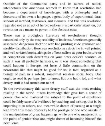 this was written in 1938 about the communists, but it feels like it could describe today's race and gender radicals, who have come to power by the same exact means