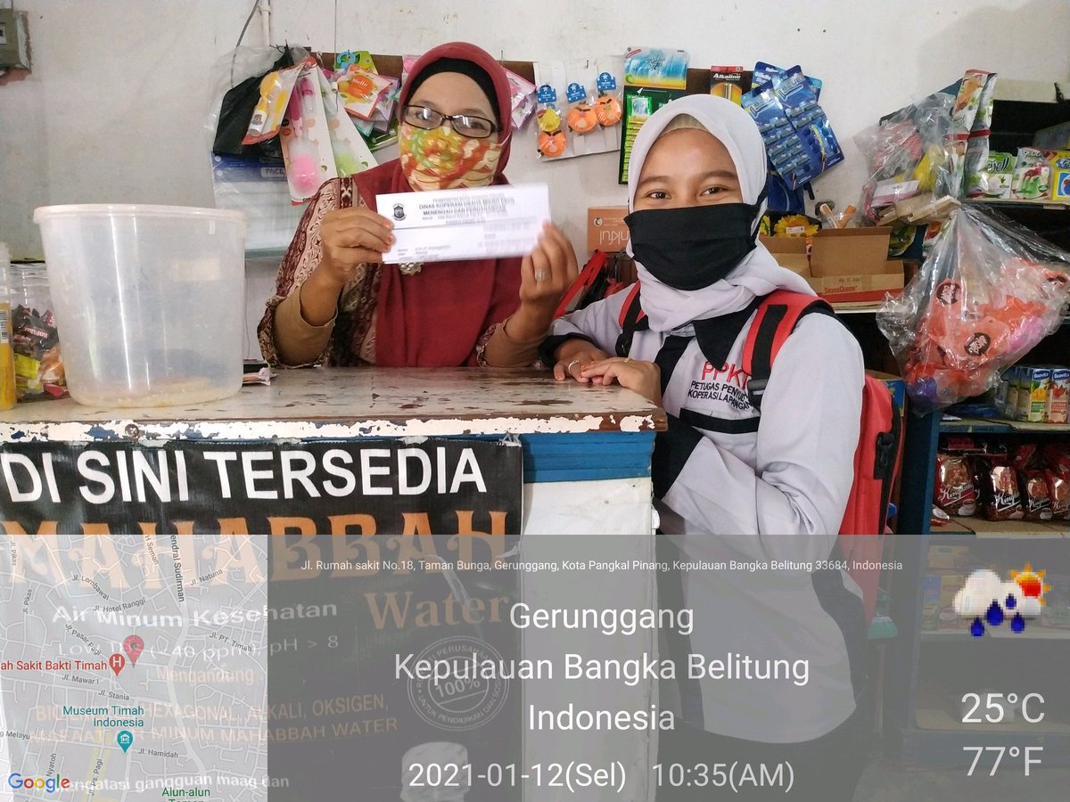 MeriAnd49156658's tweet photo. Penyampaian surat himbauan pelaksanan RAT koperasi tahun buku 2020 kepada beberapa koperasi binaan
@PENYULUH_COOP
@dinaskukmbabel
@BangkaPpkl
#penyuluhkoperasi
#ppklkemenkopukmri
#ppklbabel
#ppklpangkalpinang
#ppklmeriandani https://t.co/0L4oT4cUqF