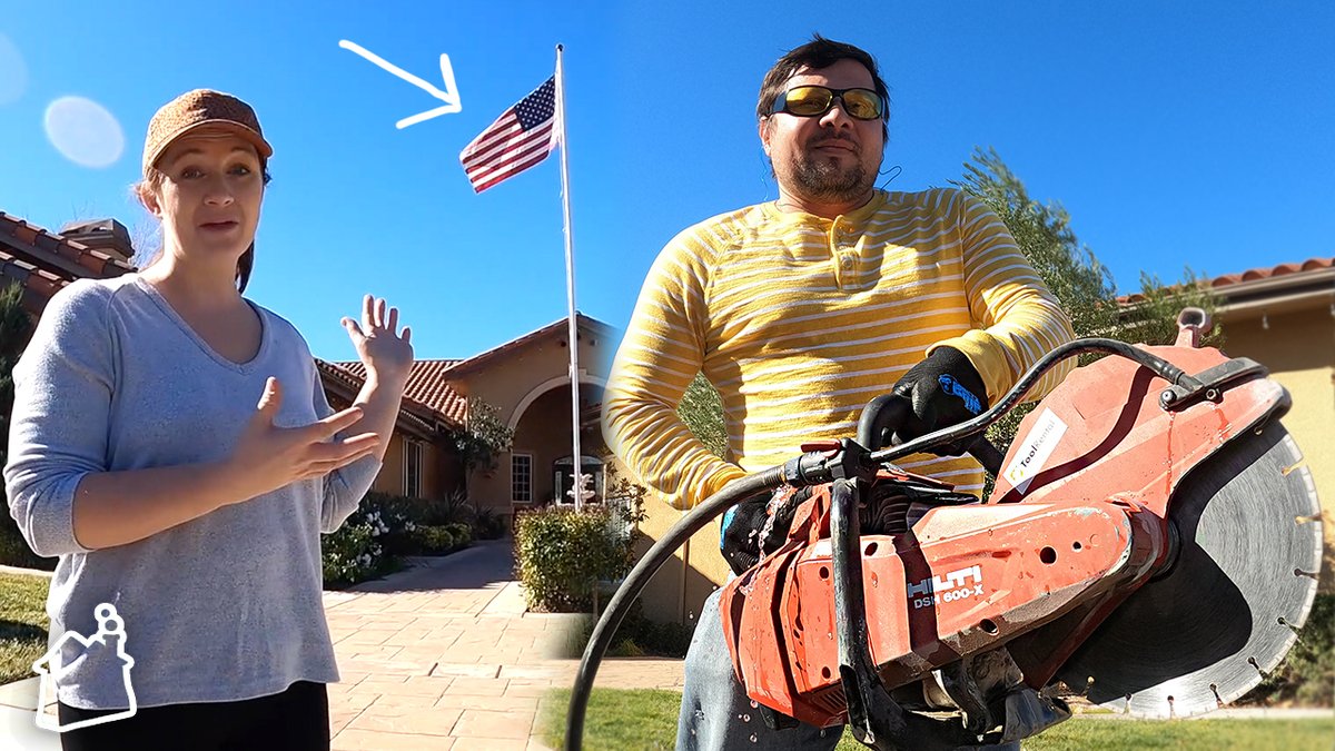 Removing the flagpole!! Watch 😮👉 youtu.be/ROk5zEKACVU