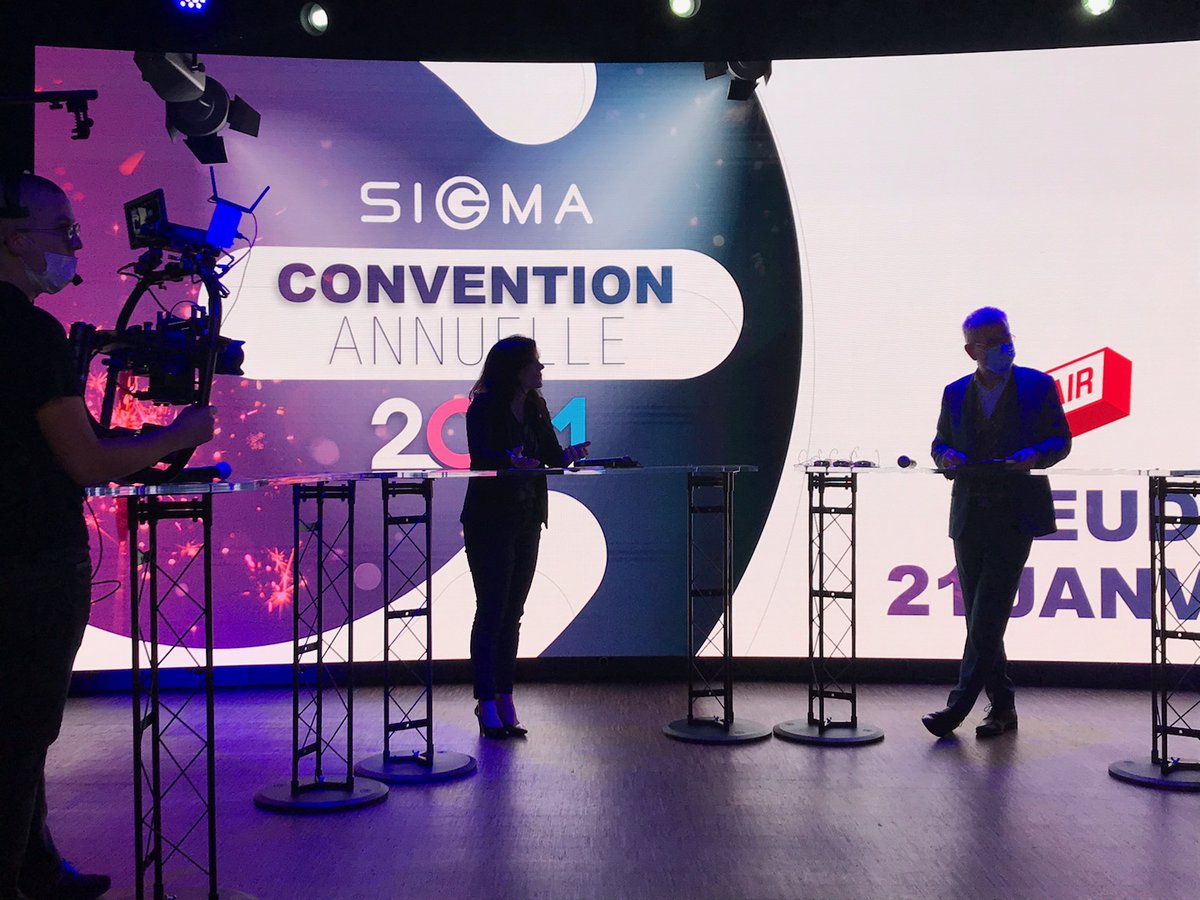 La Convention Annuelle #sigma 2021 en distanciel ? Cette année, quel que soit notre métier, nous avons tous fait notre job autrement. Nous nous sommes adaptés. Et cela nous a souvent conduit à innover. Alors ce soir, place au live, au partage, à l’émotion… en mode e-event.
