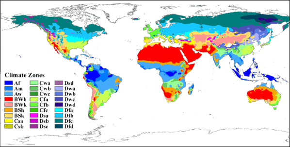 #TriviaThursday GLOBAL CLIMATE is the average over the entire planet. Land, oceans, air, plants & animals, and solar energy all affect one another in Earth's harmonious system. Nothing changes in one place without changing something in another place.  #Climate