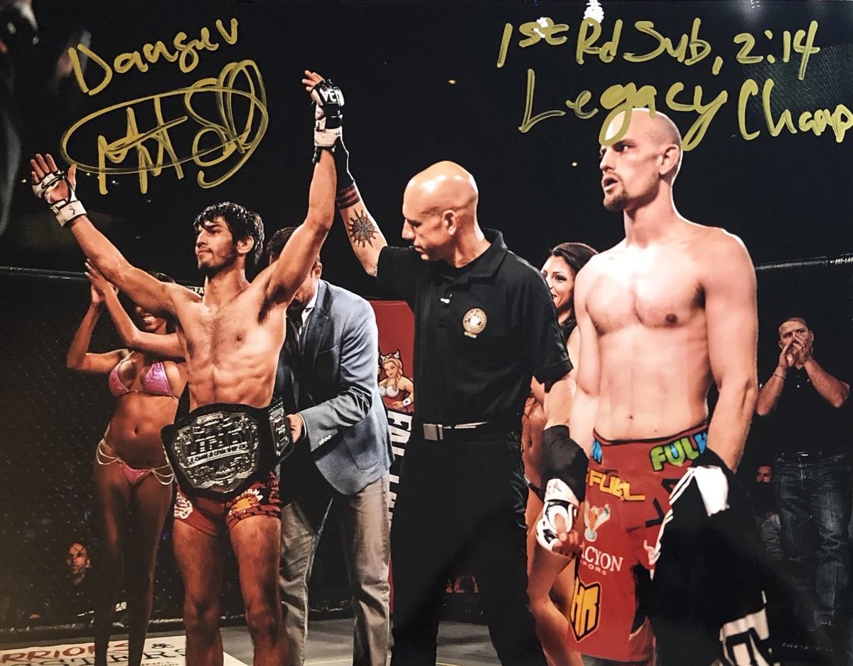 mmasignatures's tweet photo. HUGE CONGRATS to THE baddest cat dad around with a beastly performance this past weekend @DANGER_Caged 👊 #mattschnell #dangerthings #danger #ufc #mma #mmaautographs https://t.co/rtwbKuGwCt