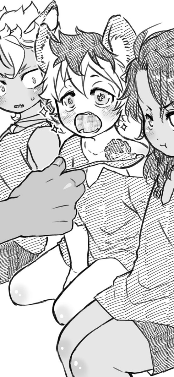 改めて思ったけど、このショタ?は可愛く描けた(自画自賛) 