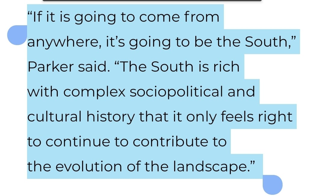  @davidhparker &  @devintyfranklin said a Black, queer renaissance is happening down South, but y'all are sleeping on it.‍‍ https://reckonsouth.com/david-and-devin-creating-a-southern-black-queer-renaissance/