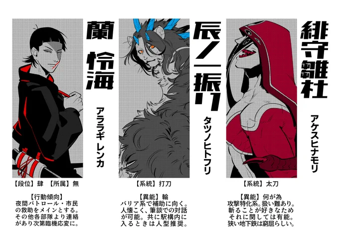☆臨時バディ・エンカウント・同行者募集☆
ゆるゆるとイベント参加させていただきたく☺️
リプ・DMどちらでも大丈夫ですので、お気軽に遊んでいただければ???

キャラシはリプでつなげておきますので、ご参考まで!

#鎌鼬は地を駆ける_関係募集 
