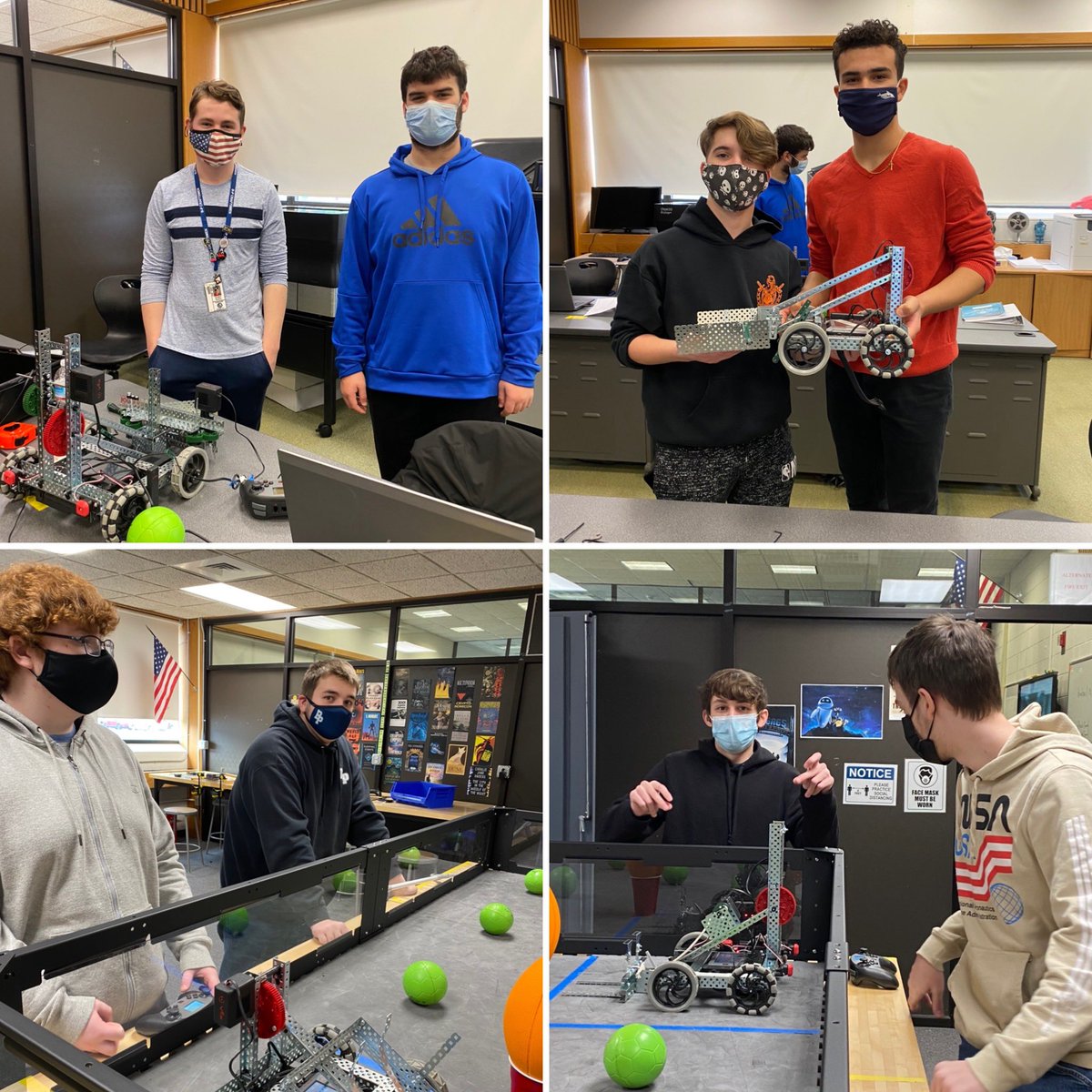 BPRTlib's tweet photo. @bristolplymtech Engineering Robot Battles!! #vocationaltraining #technicaleducation 💙 https://t.co/yw48LBovyx