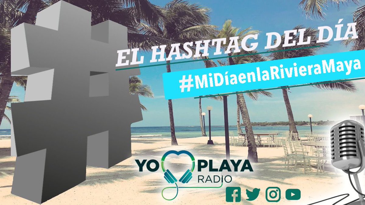YOAMOPLAYARADIO's tweet photo. Hoy seleccionamos un HT muy polémico, ya que para los que vivimos en la Riviera Maya, podemos tener diferentes contextos sobre #MiDíaEnLaRivieraMaya a diferencia de los amigos turistas que nos visitan. Por eso nos gustaría que compartieras, ¿cómo sería ese día? @webcamsdemexico https://t.co/FVMsGQpi3X