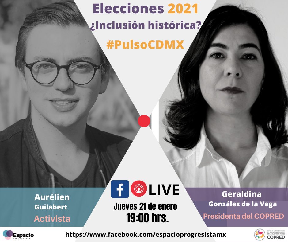 COPRED_CDMX's tweet photo. #Entérate Hoy nuestra Presidenta estará en @progresistaMX para platicar con @aurel_gt. Sigue la transmisión a partir de las 19:00 horas https://t.co/Bh5NHfSzZG https://t.co/nVC89hdHGJ