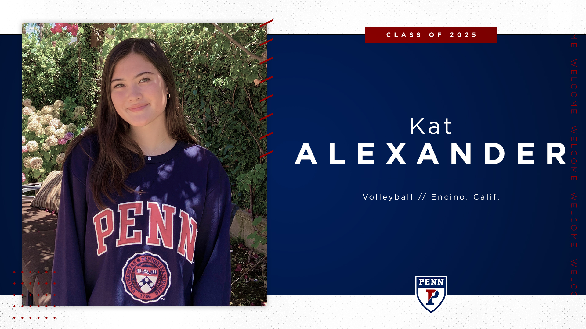 æg Luftpost Excel Penn Volleyball on Twitter: "First up, Kat Alexander is a Libero/DS from  Encino, Calif. who attends Marlborough School and plays for Mizuno Long  Beach. COACH SCHAMUN: "Kat will make us better on