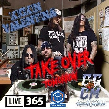 CGCMRadio's tweet photo. Friday, January 22, 2021, Kickin Valentina invades the CGCM Rock Radio studios😎.  The boys will be chatting and playing some awesome tunes all day (yes, we'll give them a few breaks, we're not slave drivers🤣)🤘

#KickinValentina #CGCMRockRadio #KVTakeover #RevengeOfRock https://t.co/NDODkC5Ige