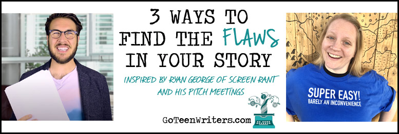 3 Ways to Find the Flaws in Your Story - <a href="/JillWilliamson/">Join the Adventure</a>  on <a href="/GoTeenWriters/">Go Teen Writers</a>  ow.ly/do7230rtA5k #writing #writingtips #editing