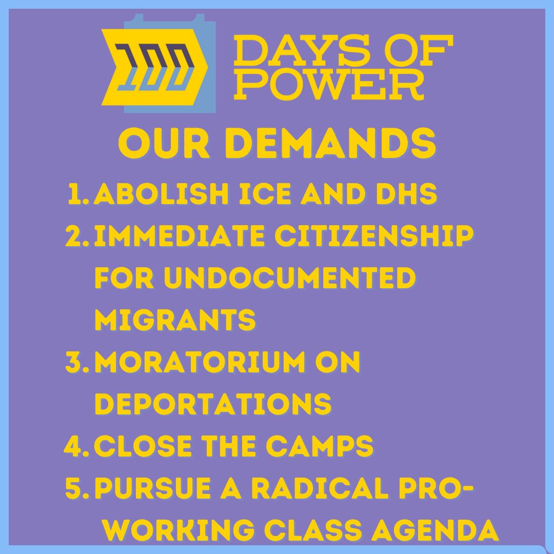 utk_smj's tweet photo. Join SMJ today in calling on our elected officials to work towards achieving migrant justice policies as part of the 100 Days of Power Launch Day of Action. Take action today using the toolkit in our bio. #100DaysofPower #AbolishICE #FreeThemAll https://t.co/tNsaUzH20W