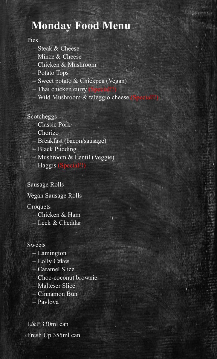 Aussie, Aussie, Aussie (day)..we are popping up on Mon 25th in Clapham.. please check our website for details