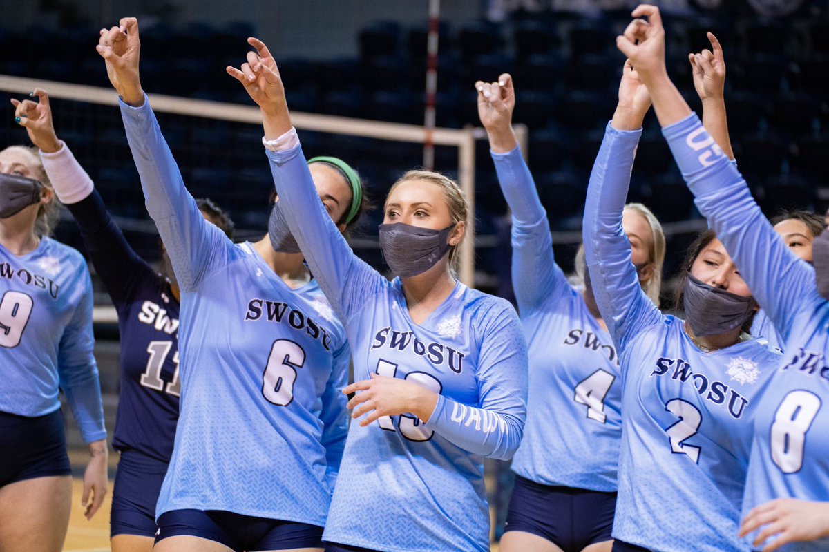 SWOSUvolleyball's tweet photo. We’ve got the 𝐕𝐈𝐌🐶 https://t.co/9mSPmE5Pba