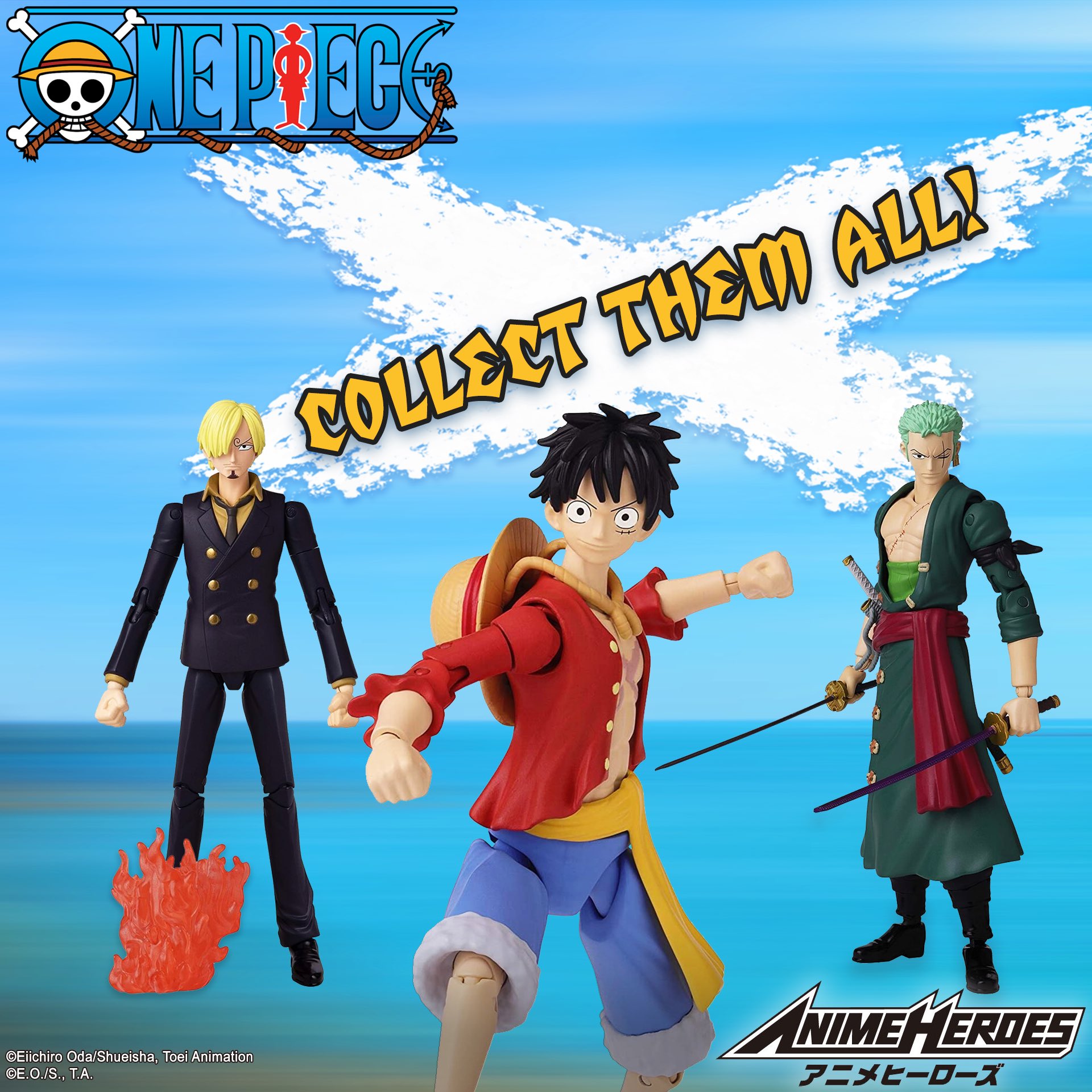  ANIME HEROES Bandai America One Piece, Sanji