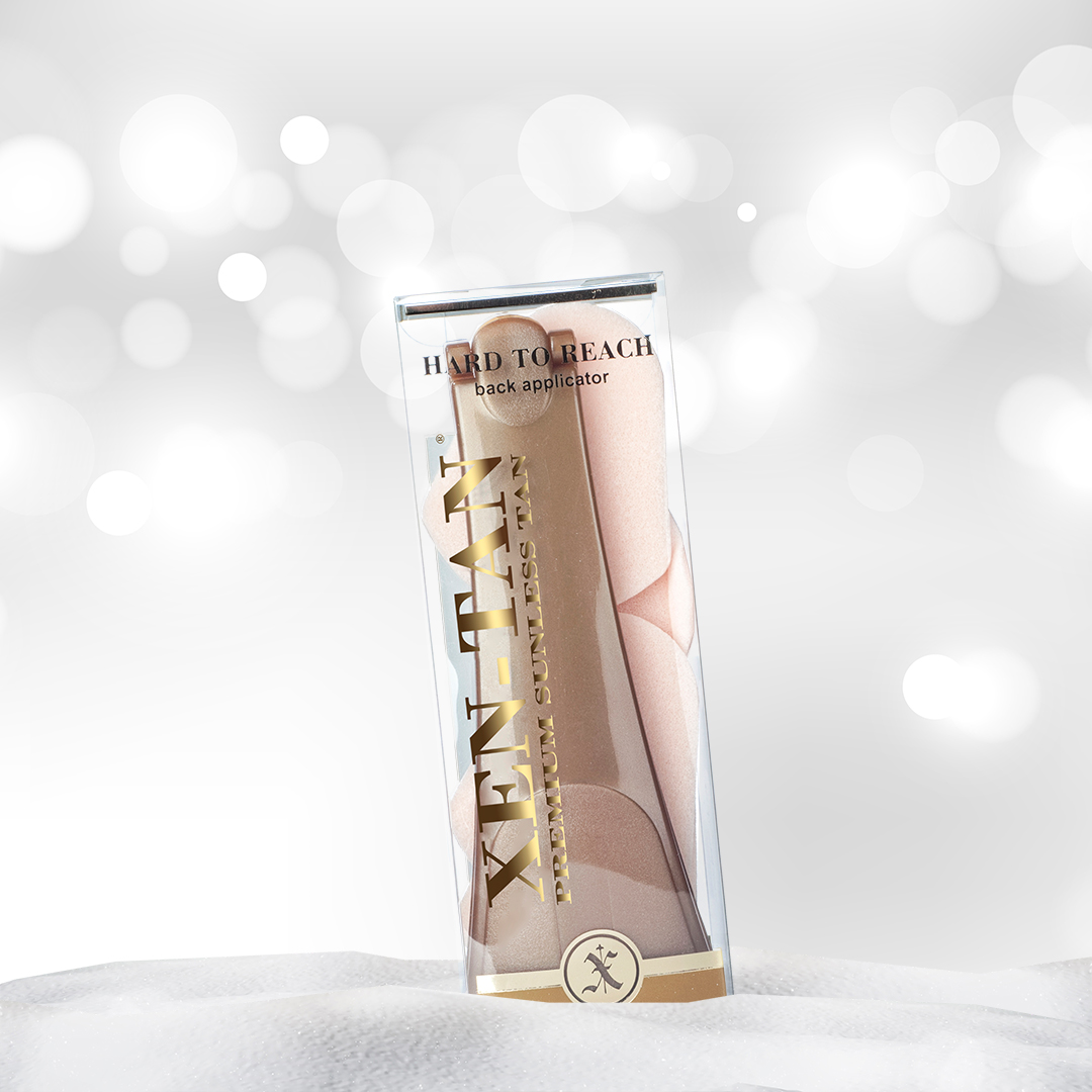 When it comes to tanning your back, you have three options: get a friend, be really flexible, or try our Hard to Reach Back Applicator. Snap it open, dispense product onto the pad and apply to your back. That’s it! #xentan #tan #tanning #selftan #sunlesstan #tannedback