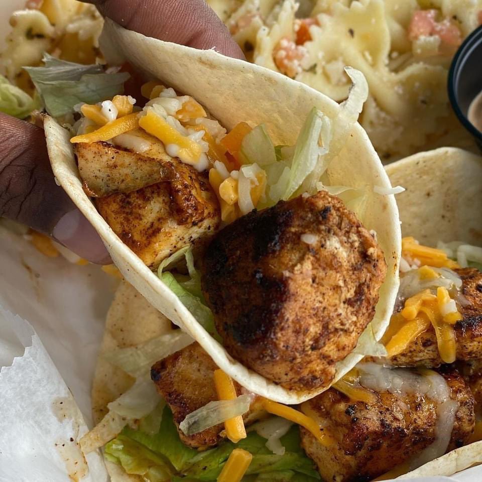 RainbowBeachSTX's tweet photo. There's no "we" in tacos 😁  

📷 Thank you rese_eats for approving our tacos!

#rhythms #rhythmsatrainbowbeach #rainbowbeach #tacos #thursdayvibes #tacosarelife #stx #stcroix #seafood #seafoodlover #tacolover #foodie #eeeeeats #caribbeanfood #caribbean #island #saintcroix #usvi https://t.co/ph41Bm1Hy5