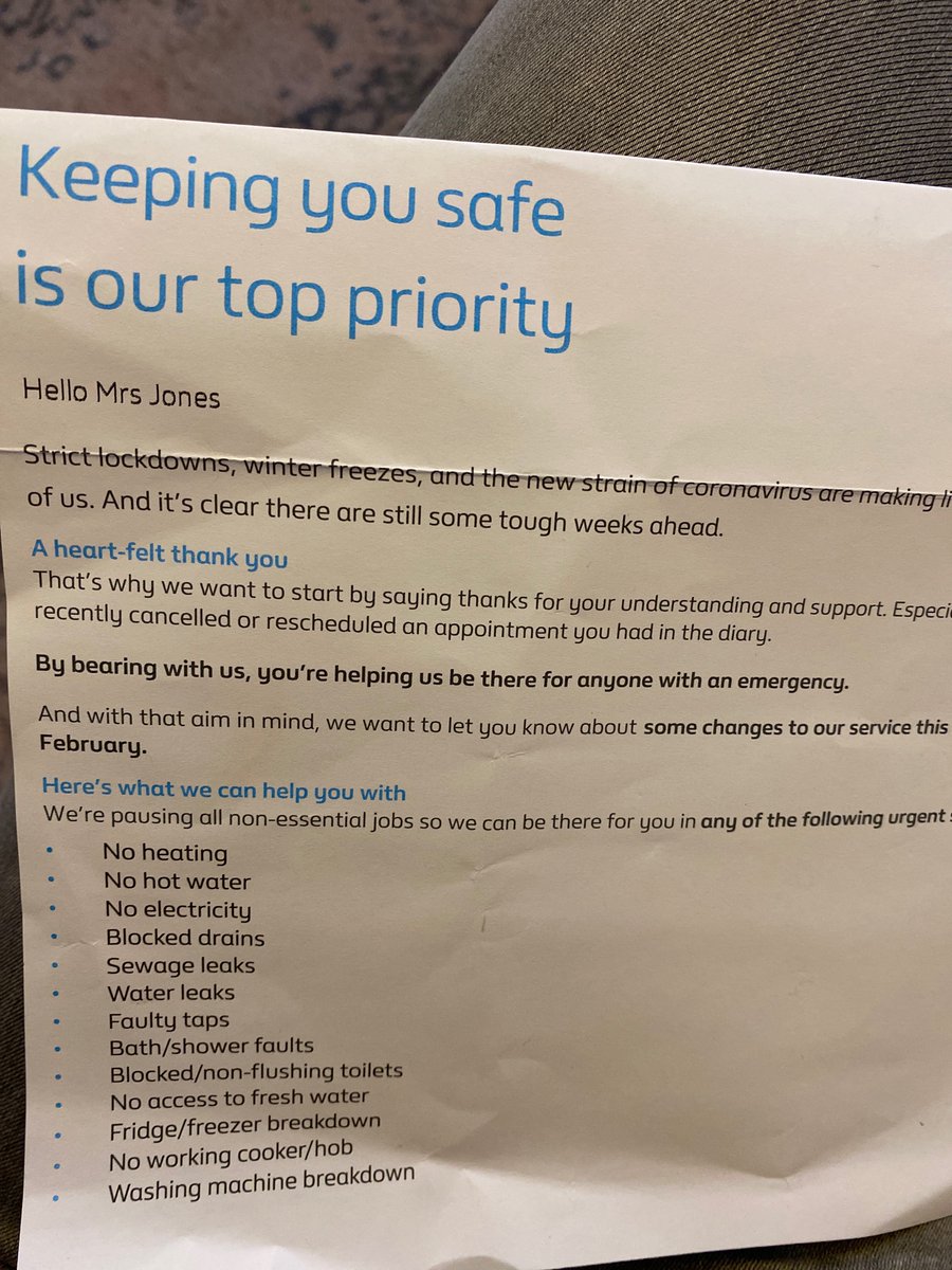 Natspeacock1's tweet photo. @BritishGas if only you were as concerned about your long standing employees!! What a way to repay them after they’ve worked through the pandemic. Forcing them onto a lesser contract or threatening to fire &amp; rehire. If your employees are the best, treat them as such @GMB_union https://t.co/Lr85J5HESZ