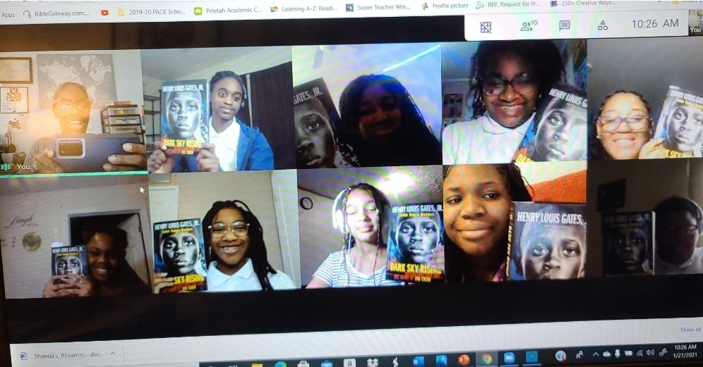 DawnBaldwinGib1's tweet photo. Our P.A.C.E scholars are ready to start their new book by Dr. @HenryLouisGates #readersareleaders
#PACEForward https://t.co/woieplxAfG