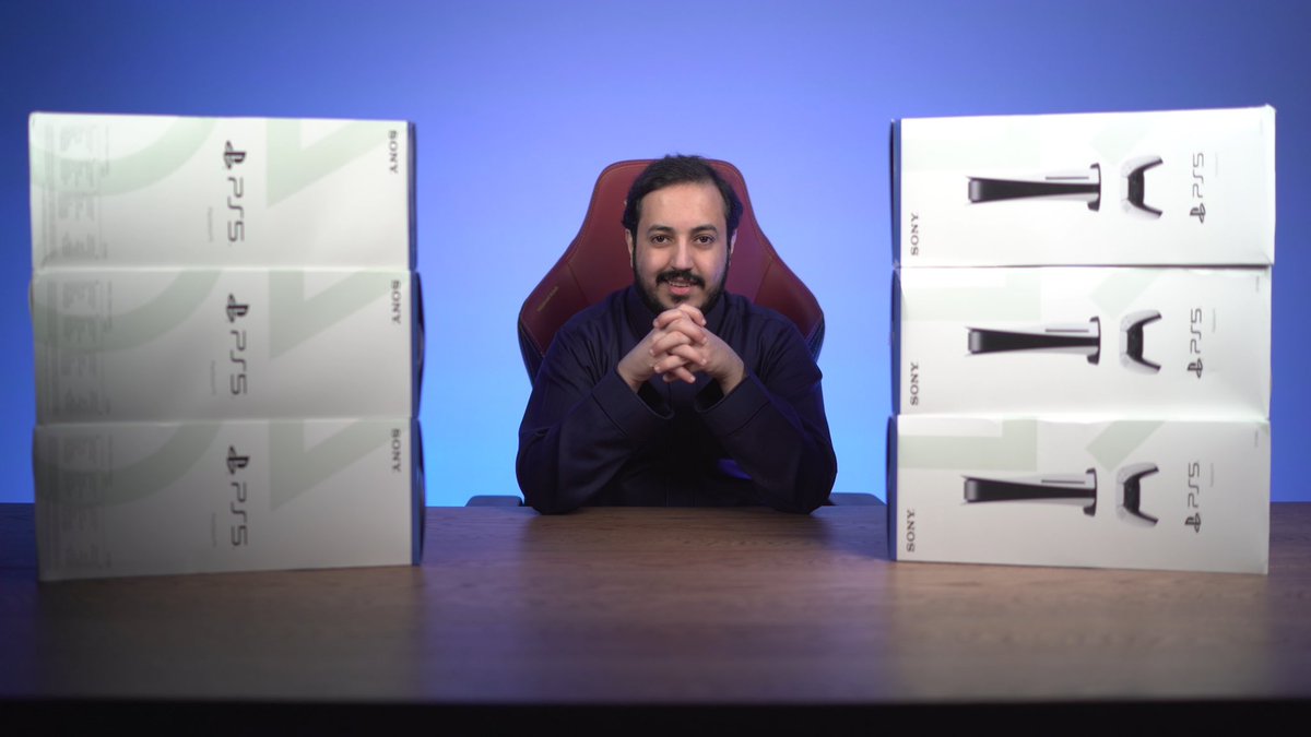 خميسكم وناسة وسعة صدر وسوني 5 🤩🤩🤩

سحب على بلايستيشن 5 #PS5 

كل اللي عليك تسويه 🔴🔴

- تابع <a href="/turkialdajam/">تركي الدعجم</a> ✅
- رتويت للتغريدة 🔁

وفالك الفوز بإذن الله 😍

السحب بعد ٣ ايام وبختار الفائز من الرتويت وموثق بالفيديو .. بالتوفيق للجميع 🏃🏻‍♂️🏃🏻‍♂️🏃🏻‍♂️