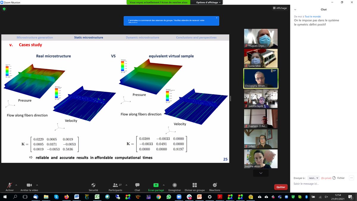ici_lab's tweet photo. Congratulations to our new doctor - Nesrine Aissa! 🍾🎉

Thesis: Simulation haute performance des suspensions de fibres courtes pour les procédés de fabrication de composite. https://t.co/IFayA0WhEe