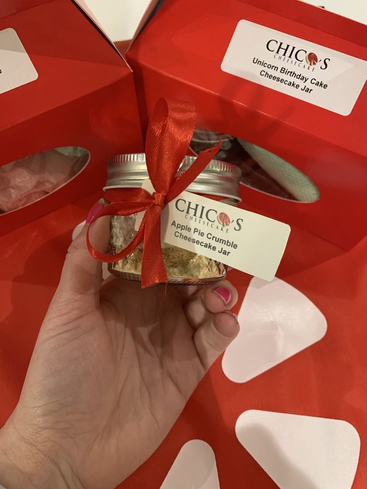 Yelp Elites are celebrating their 2021 Elite Badges with Chico's Cheesecakes and the <a href="/21cCincinnati/">21c Cincinnati</a> this week! Take a look at these delicious photos. Want to experience perks like these? Nominate yourself for the Yelp Elite Squad: yelp.com/elite