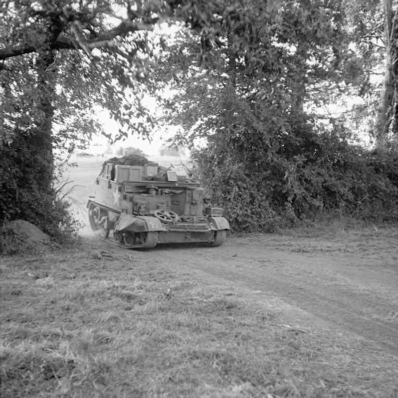 When supporting attacks the main role was that of ammunition supply, so carrier secs would repeatedly run the gauntlet to race up supplies to infantry coys at the sharp end.Burdened with large amounts of supplies that no other vehicle could easily, nor discreetly, take up. /16