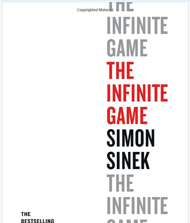 WendyTaccetta's tweet photo. Two great book recommendations from Brigadier General Lorna Mahlock this morning. The Infinite Game by @simonsinek and What do you do with a problem? by Kobi Yamada. I can't wait to add them to my bookshelf. #ConstantLearner https://t.co/W79wVFh7XM