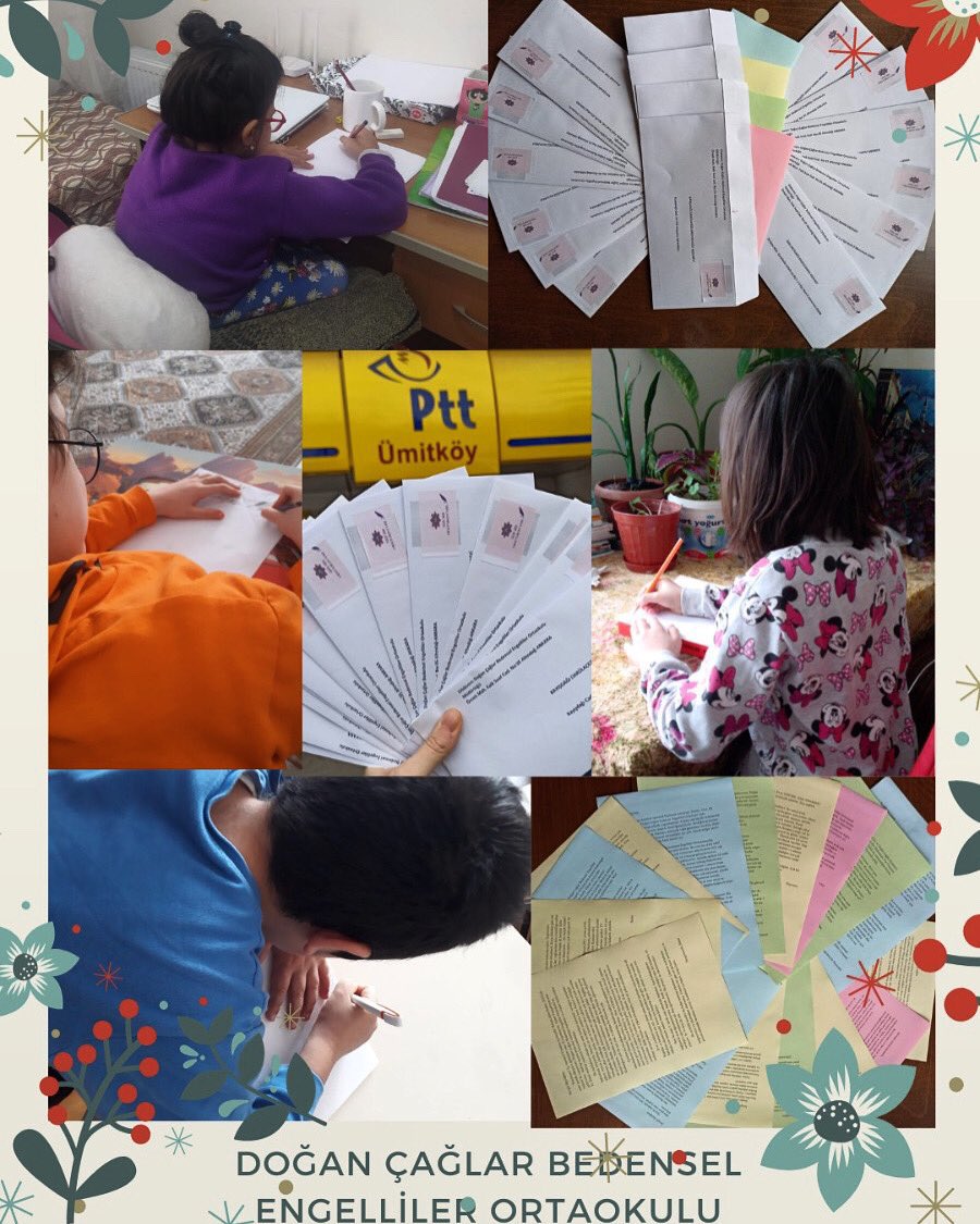 “Size Bir Mektubum Var” Projesi kapsamında, Doğan Çağlar Bedensel Engelliler OO. öğrencilerimizin ocak ayı mektupları yola çıktı. Ulaştıkları yere sevgi, mutluluk, esenlik götürmesi dileğiyle...
#AltındağHerAlanda
<a href="/ziyaselcuk/">Ziya Selçuk</a>
@cumaliatilla21
<a href="/okancbn/">Dr. Okan Çoban</a>
<a href="/turanakpinar/">Turan AKPINAR</a>
@memoguzyilmaz