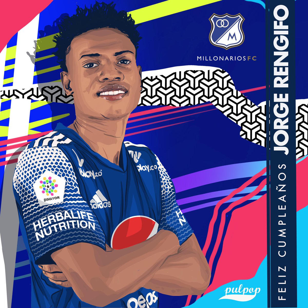MillosFCoficial's tweet photo. 🎶👏 Fara fara fa fa... happy birthday to you! 👏🎶 La Familia Azul envía un fuerte abrazo y los mejores deseos de salud, prosperidad y felicidad a Jorge Rengifo en su día. 🥳🎂🎉🎁 ¡Feliz cumple Rengi! 💙⚽️🔥

🖌 Pulpop https://t.co/f7vLxkPtLz