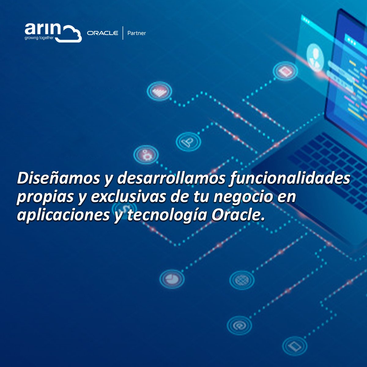 arin_colombia's tweet photo. Obtén soluciones a medida de las necesidades de tu compañía a través de nuestros servicios de desarrollo. #arin
Adquiere tu servicio aquí
https://t.co/TMn43UO5p8
#arinColombia #arinContigo #OracleCloud #growingtogether https://t.co/8Ai8l2YBGf
