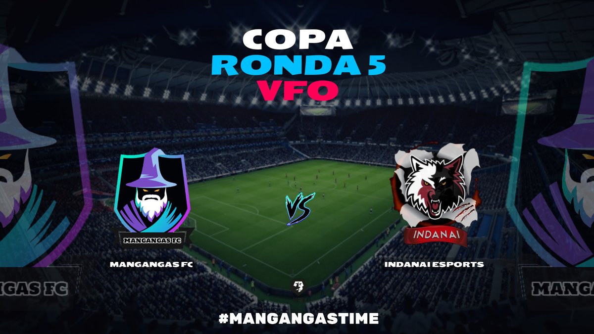 🏆<a href="/VFOspain/">VFO España</a> COPA 🏆

⏲️23:00h⏲️

⚽️ IDA VS <a href="/IndanaiEsports/">Indanai eSports</a> ⚽️

📺youtube.com/channel/UCnp6E…📺

🎙️VENIMOS DE UNA BUENA RACHA, SEGUIMOS INVICTOS Y ESTAMOS PREPARADOS PARA AFRONTAR ESTA ELIMINATORIA Y PASAR A LA SIGUIENTE🎙️

#MANGANGASTIME🧙‍♂️